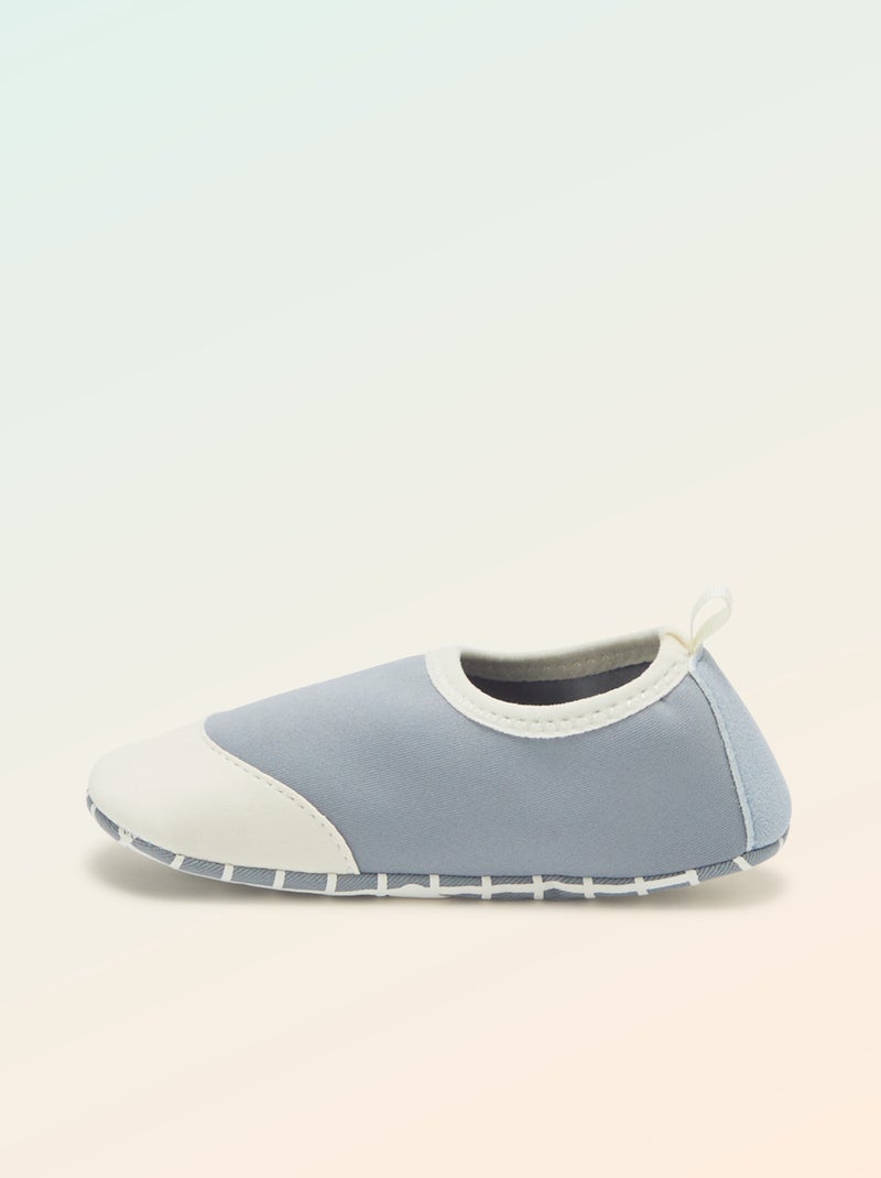 Sloffen - Motoriek 2: kruipen - Kitchoun Blauw - Kiabi