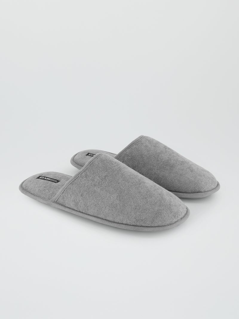 Sloffen in slippermodel beige - Kiabi