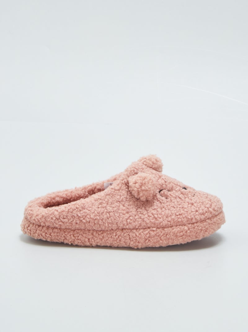 Sloffen in slippermodel met dierenprint ROSE - Kiabi