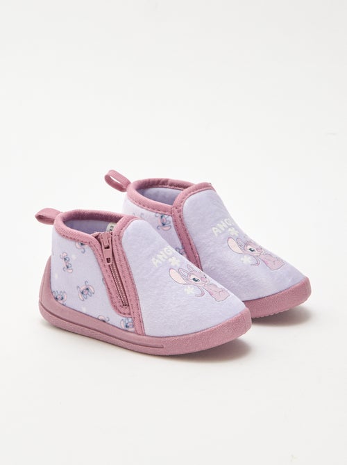 Sloffen met rits 'Angel' 'Stitch' - Kiabi