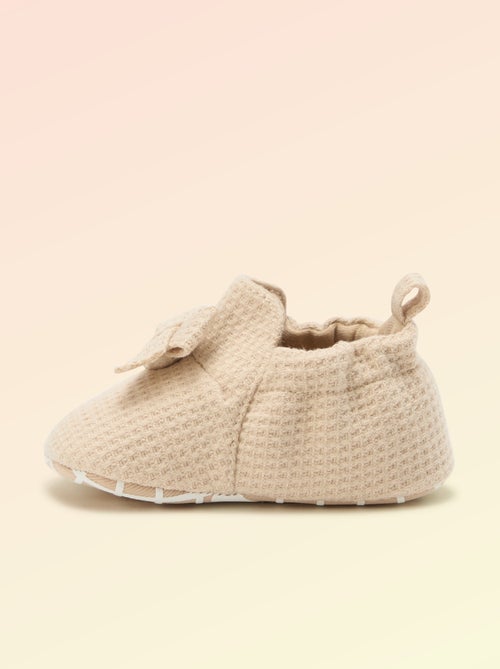 Slofjes 'Kitchoun' met details van katoen - Kiabi