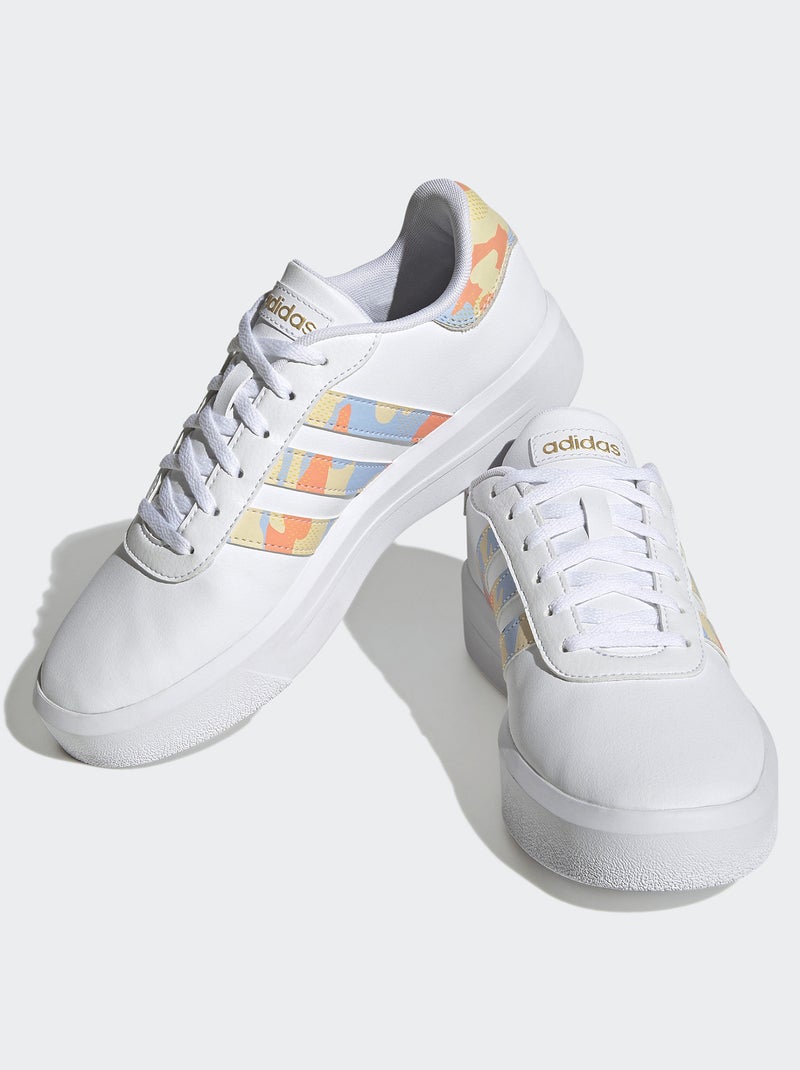 Sneakers - Adidas Court Platform WIT - Kiabi
