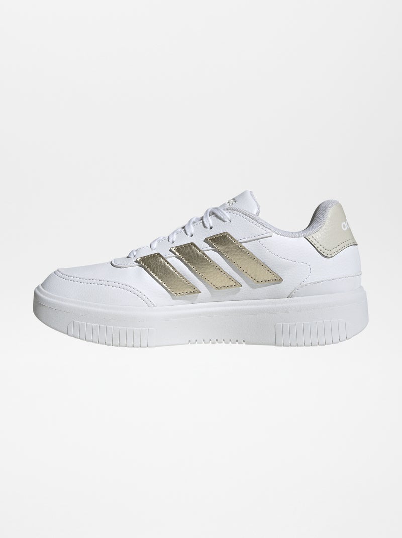 Sneakers 'adidas' 'courtblock' wit - Kiabi