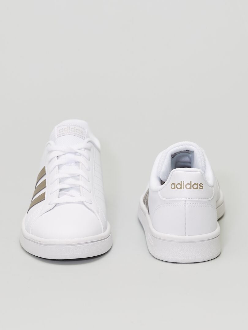 adidas grand court leather sneaker