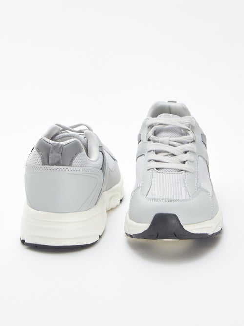 Sneakers in hardloopmodel van mesh - Kiabi