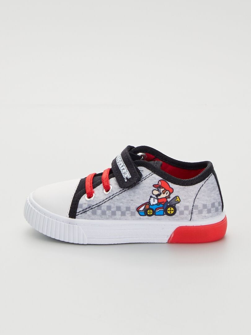 Sneakers 'Mario Kart' grijs - Kiabi