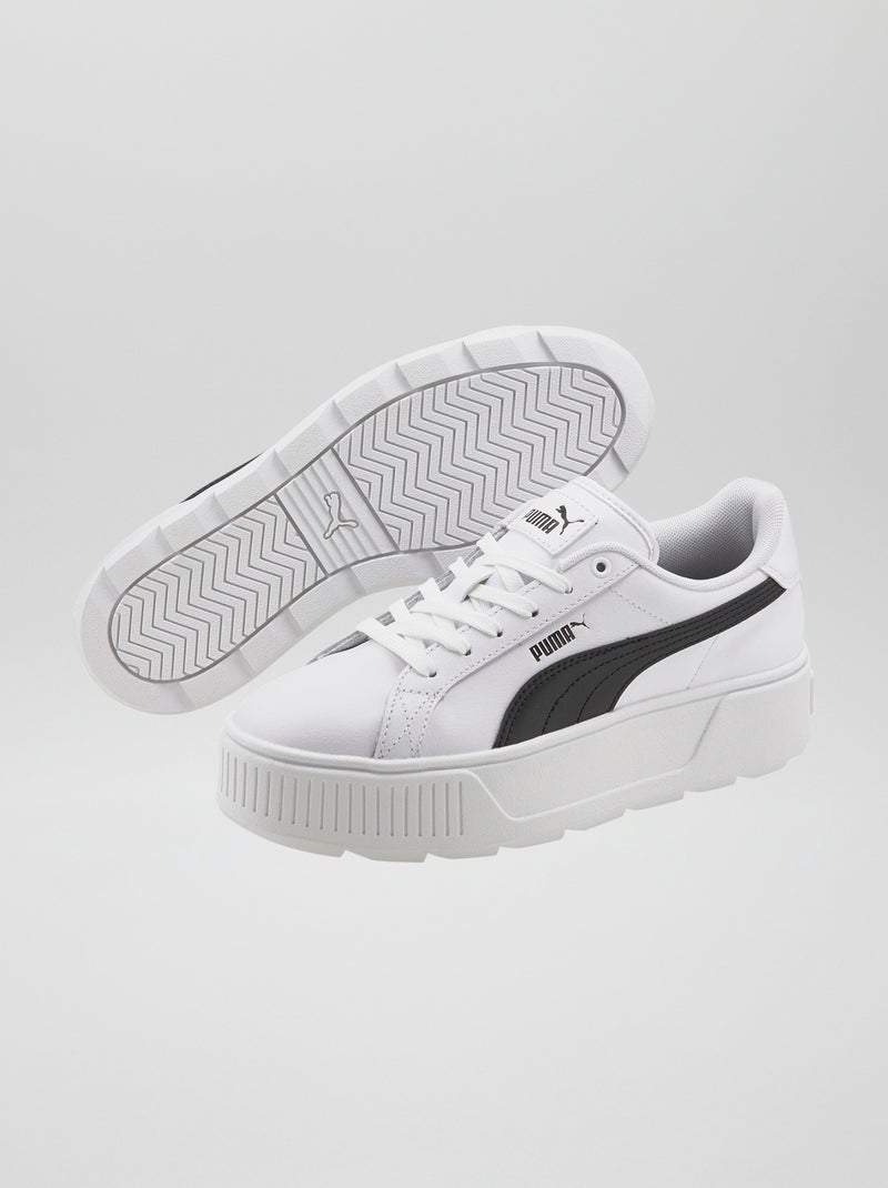 Sneakers met dikke zool - Puma Karmen WIT - Kiabi