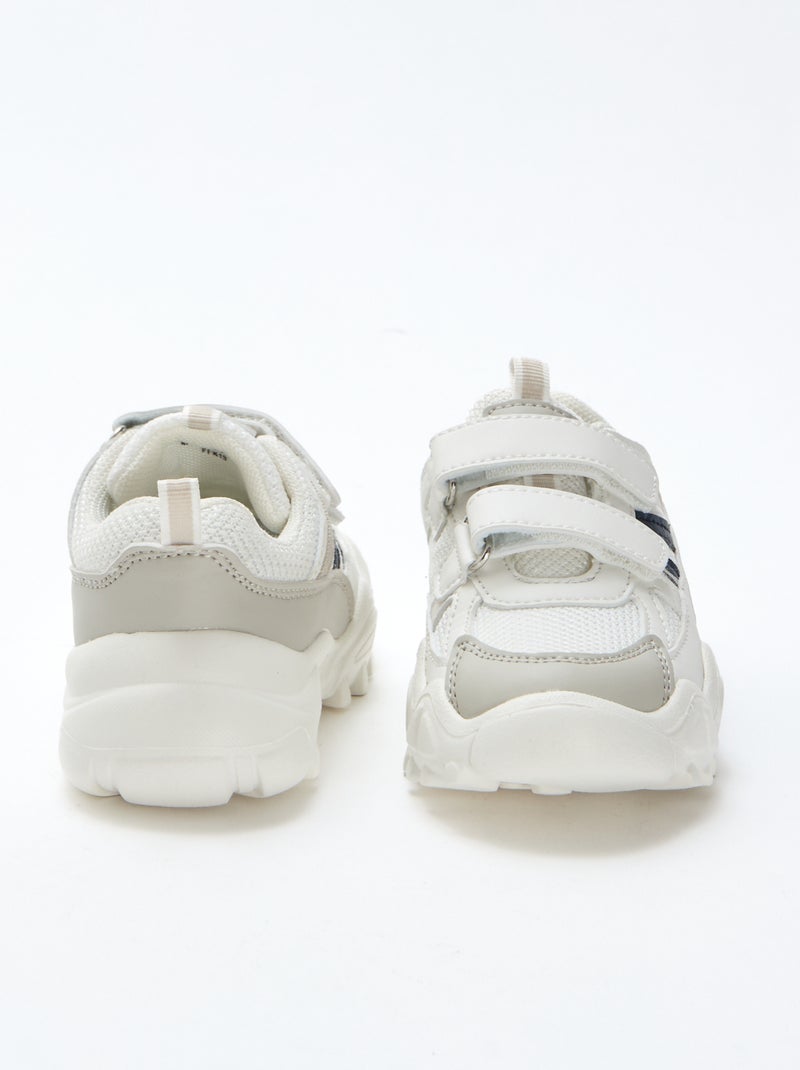Sneakers met dikke zool Grijs - Kiabi