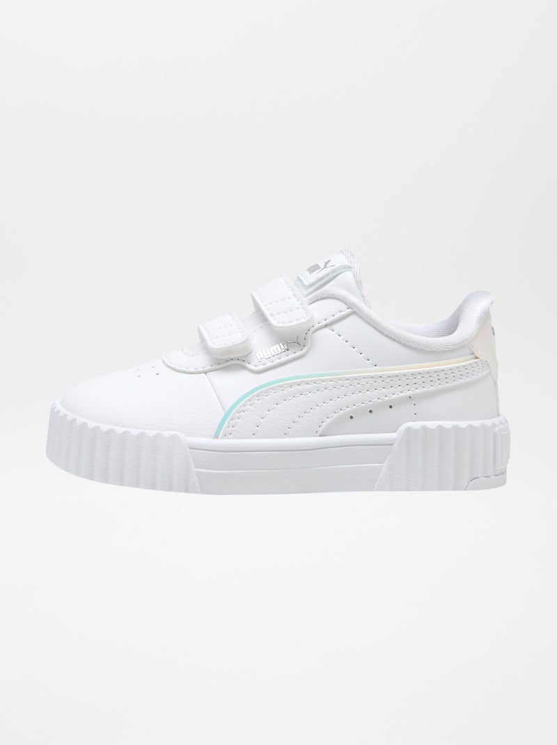 Sneakers met holografische print - 'Puma' 'Carina' wit - Kiabi