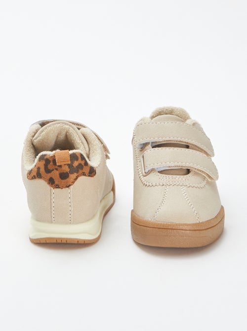 Sneakers met klittenband - hardloopmodel - Kiabi