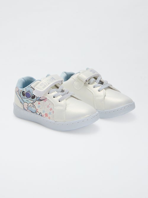 Sneakers met klittenband + elastische veters 'Stitch' 'Disney' - Kiabi