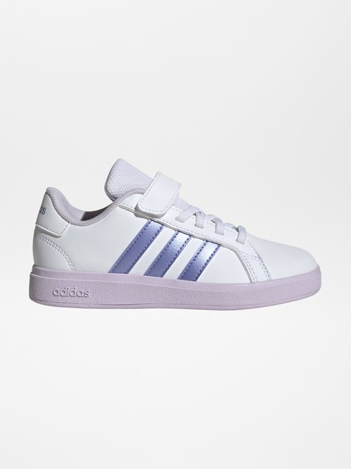 Sneakers met klittenband 'Grand court' 'adidas' - Kiabi