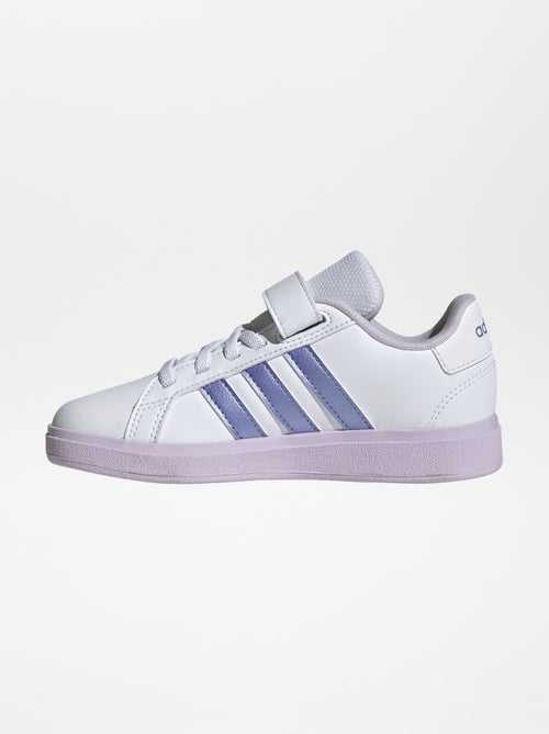 Sneakers met klittenband 'Grand court' 'adidas' - Kiabi