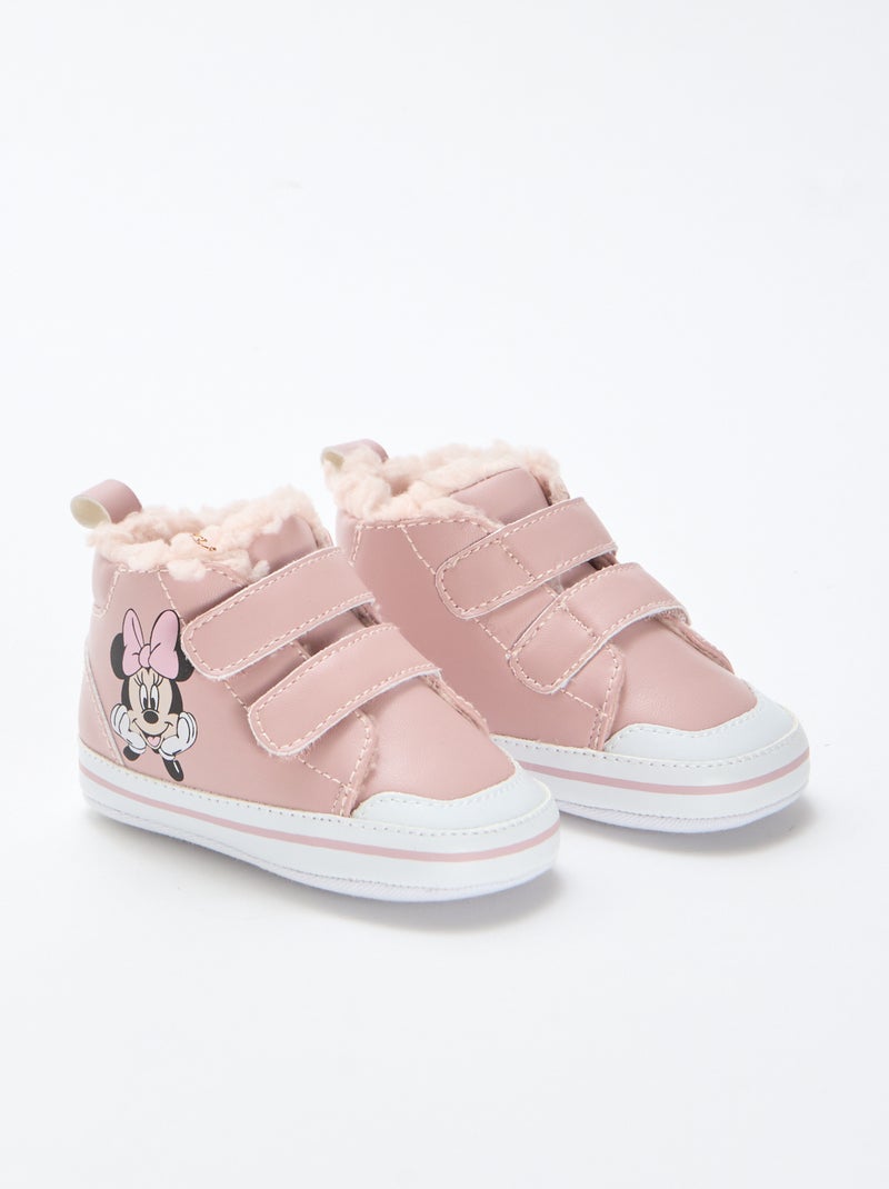 Sneakers met klittenbanden 'Lotso'/'Disney' Rose - Kiabi