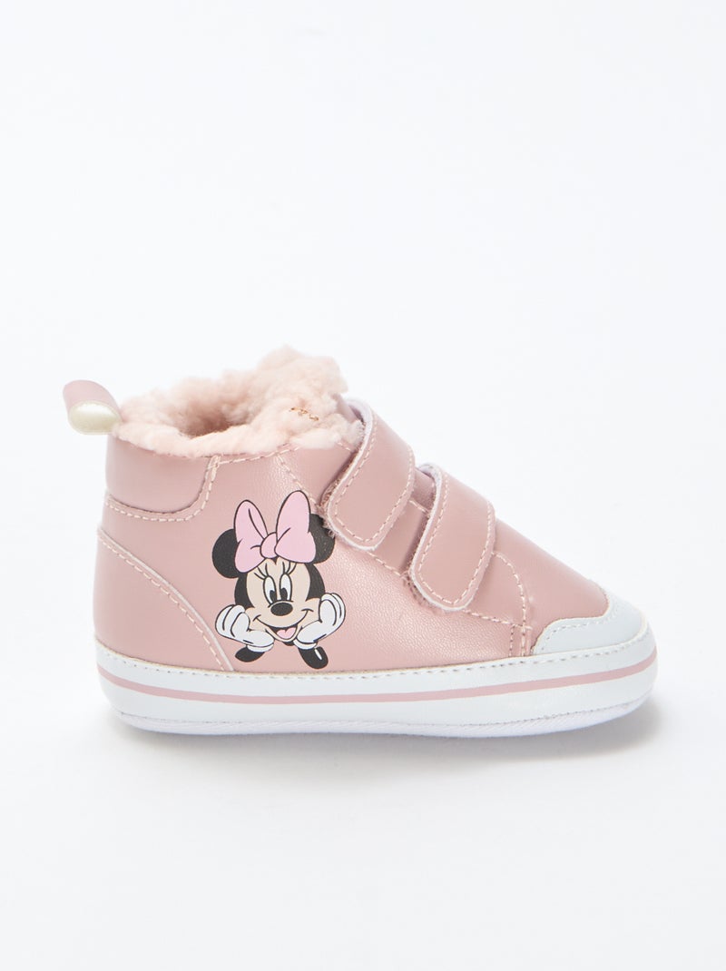 Sneakers met klittenbanden 'Lotso'/'Disney' Rose - Kiabi
