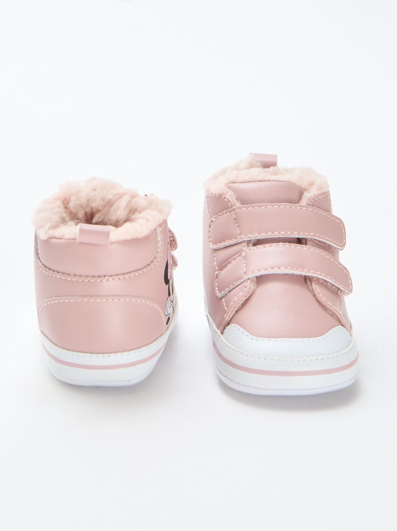 Sneakers met klittenbanden 'Lotso'/'Disney' Rose - Kiabi