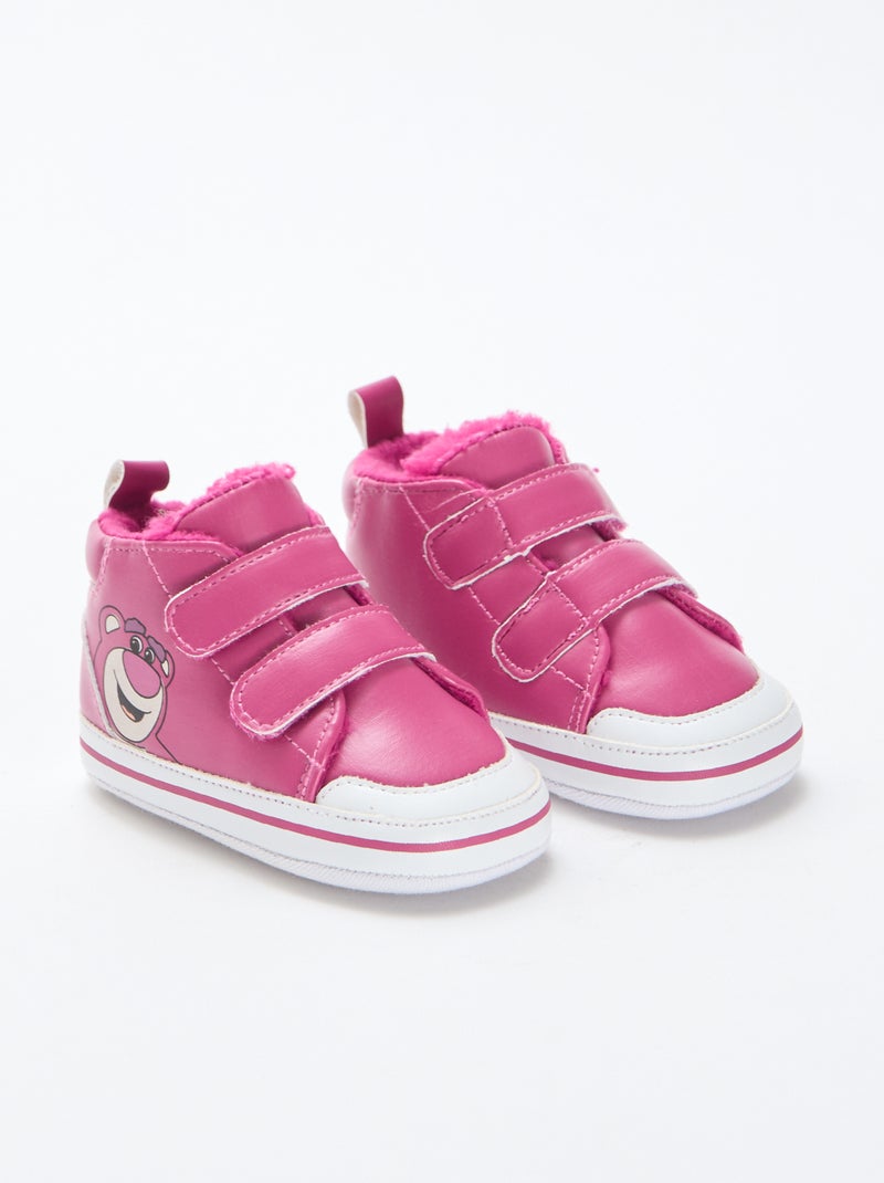 Sneakers met klittenbanden 'Lotso'/'Disney' Rose - Kiabi