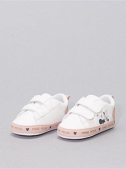 Sneakers met klittenbanden 'Minnie' - Kiabi