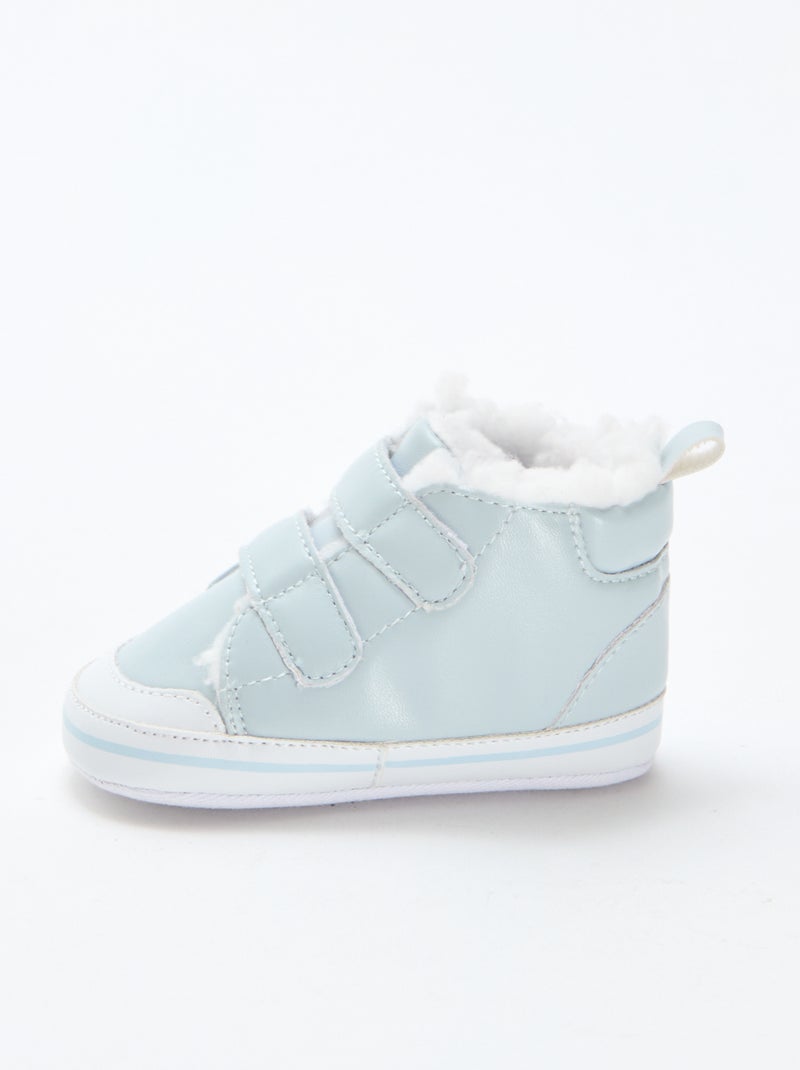 Sneakers met klittenbanden 'Stitch'/'Disney' Blauw - Kiabi