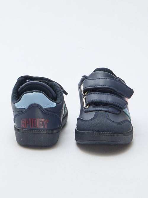 Sneakers met klittenbandsluiting en Marvel/Spider Man-print - Kiabi