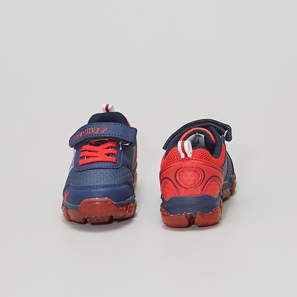 Sneakers met lichtgevende zool 'Mickey' Schoenen - BLAUW - Kiabi - 25,00€