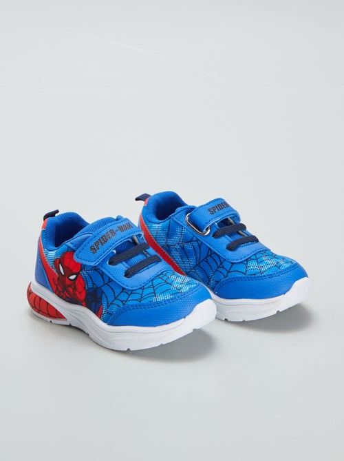 Sneakers met lichtgevende zool 'Spider-Man' - Kiabi