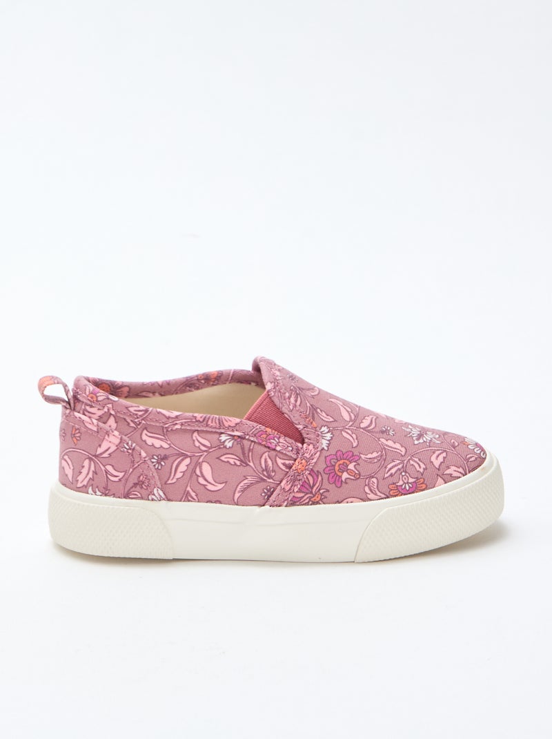 Sneakers met luipaardprint | Slip-onmodel Rose - Kiabi