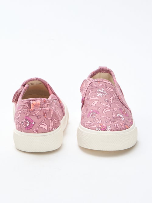 Sneakers met luipaardprint | Slip-onmodel - Kiabi