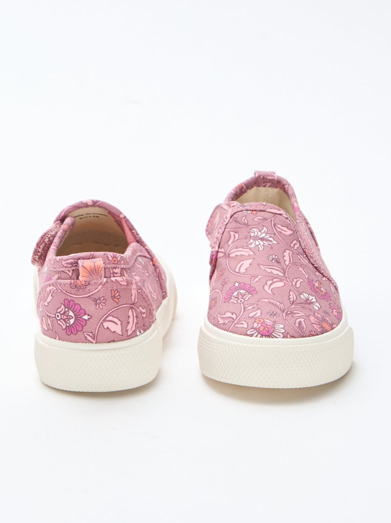 Sneakers met luipaardprint | Slip-onmodel Rose - Kiabi