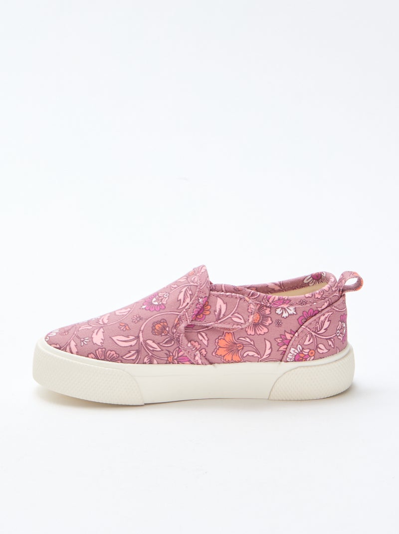 Sneakers met luipaardprint | Slip-onmodel Rose - Kiabi