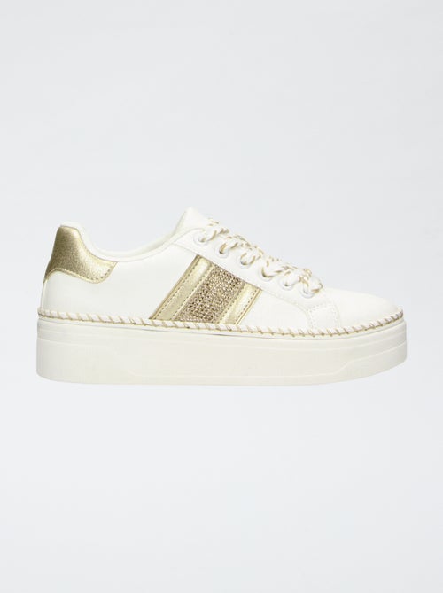 Sneakers met platformzool - Kiabi