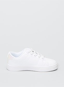 Sneakers met sterren en elastische veters - Kiabi