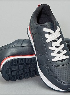 Sneakers met tweekleurige zool - Kiabi