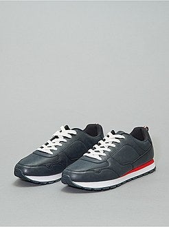 Sneakers met tweekleurige zool - Kiabi