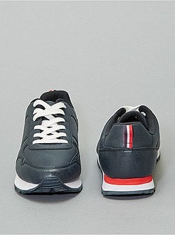 Sneakers met tweekleurige zool - Kiabi