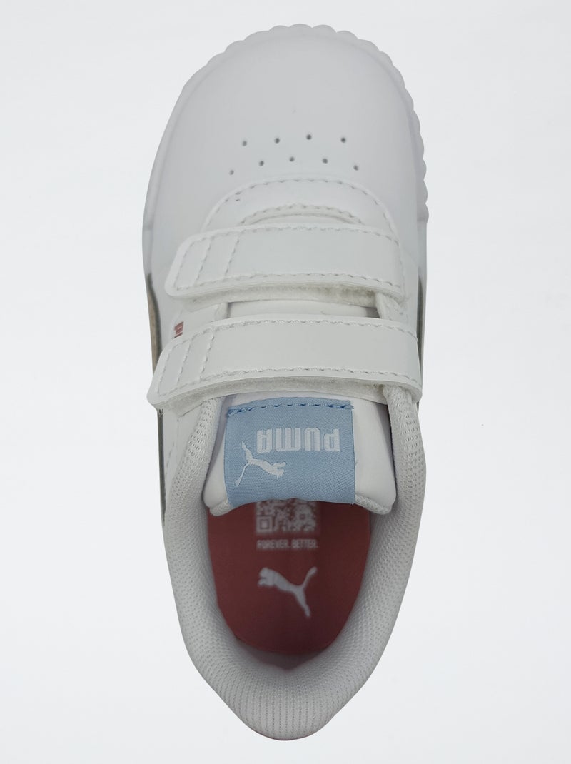 Sneakers 'PUMA' met klittenbandsluitingen Biege - Kiabi