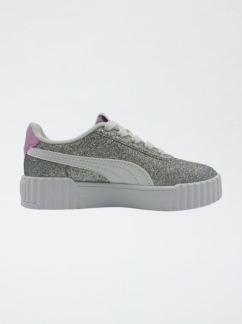 Sneakers 'PUMA' met pailletten Grijs - Kiabi