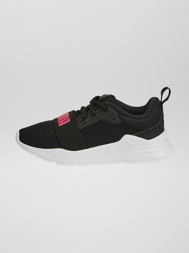 Sneakers 'Puma' 'Wired Run' ZWART - Kiabi