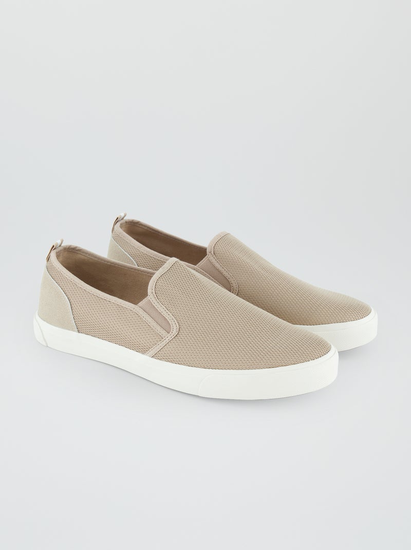 Sneakers | Slip-onmodel BIEGE - Kiabi