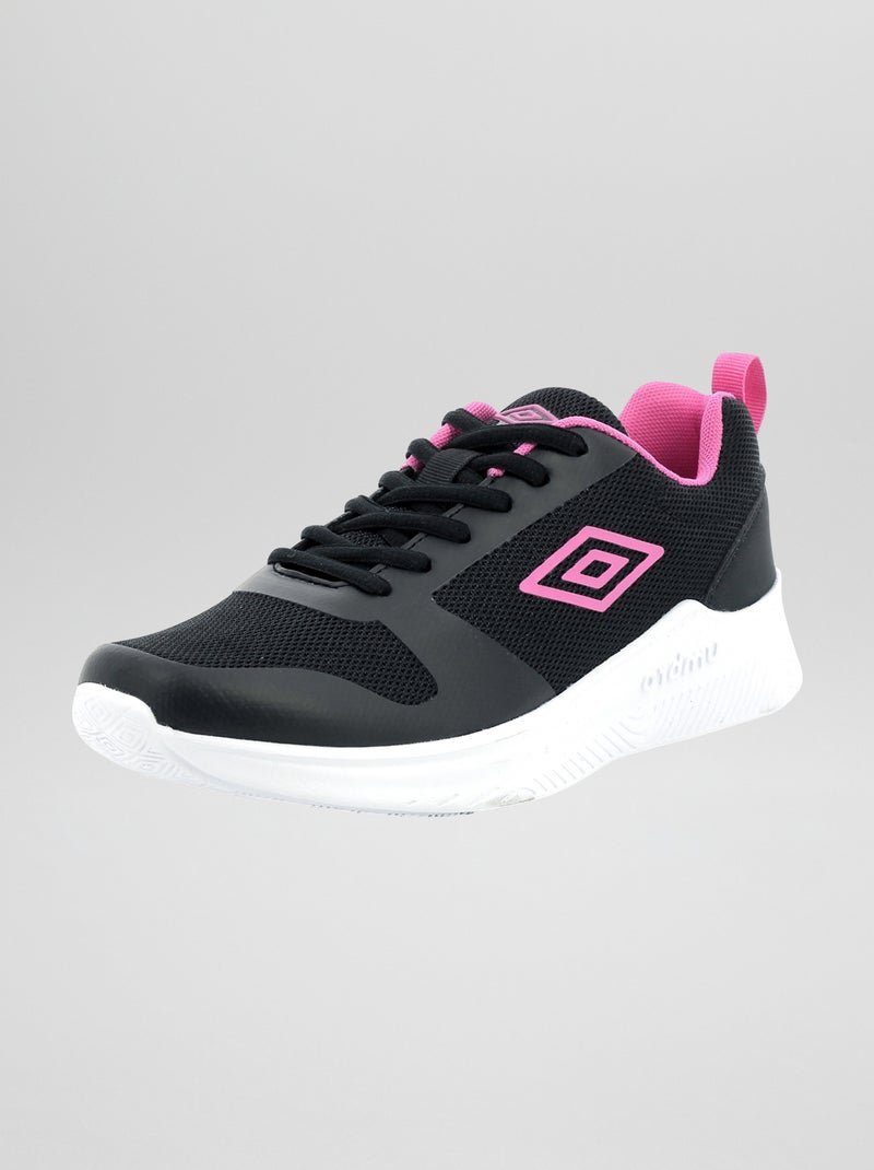 Sneakers 'Umbro' 'Owen Lace' zwart / roze - Kiabi