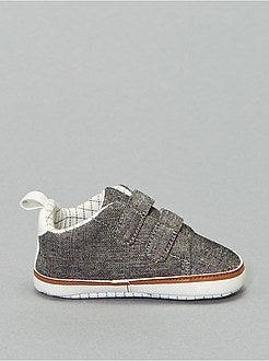 Sneakers van chambray - Kiabi