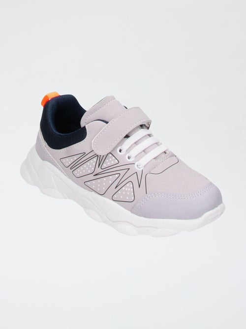 Sneakers van mesh - Kiabi