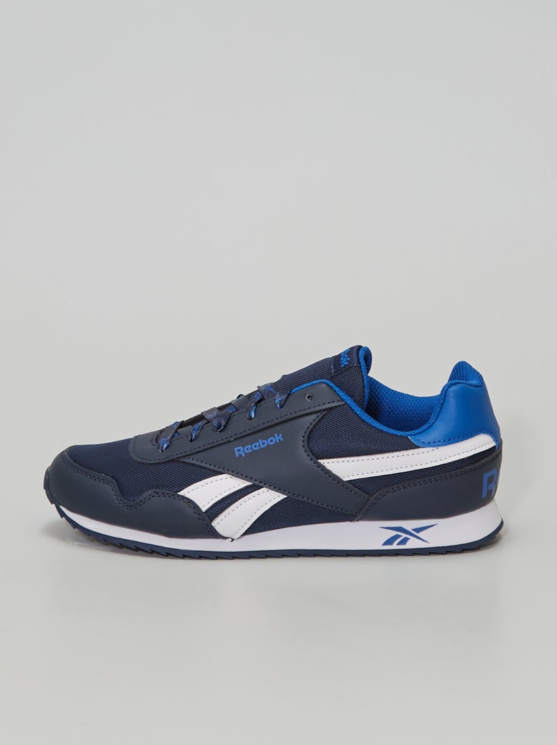 Sneakers van twee materialen 'Reebok' BLAUW - Kiabi