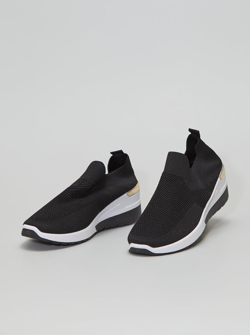 Sneakersokken ZWART - Kiabi