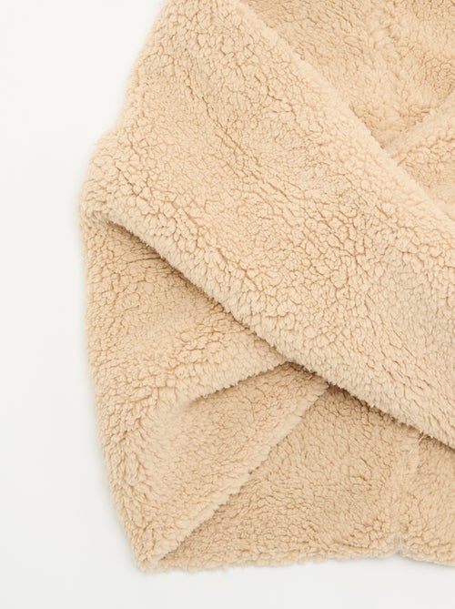 Snood met schapenvachteffect - Kiabi