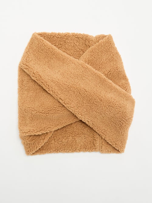 Snood met schapenvachteffect - Kiabi
