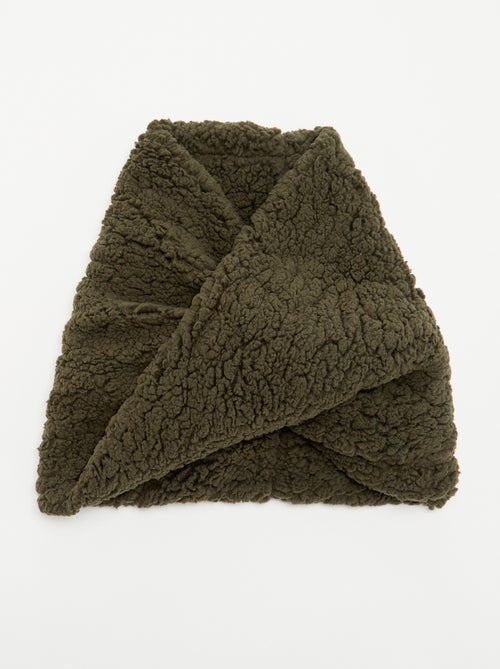 Snood met schapenvachteffect - Kiabi