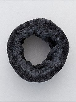 Snood van tricot met fleece voering - Kiabi