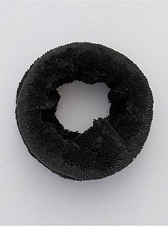 Snood van tricot met fleece voering - Kiabi