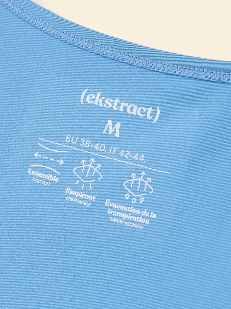 Soepel sporthemd - (ekstract) Blauw - Kiabi